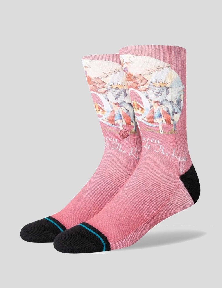 Calcetines STANCE races socks dusty rose